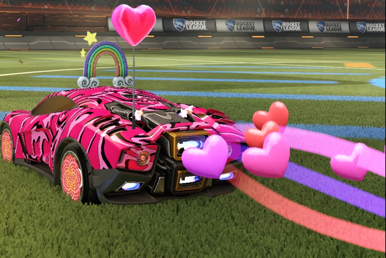 A Interested Rocket League Car Design To Charm Opponent Team and Help You Win