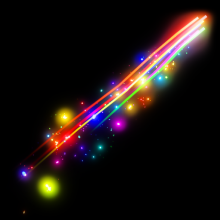 Rainbow Trail Rocket League