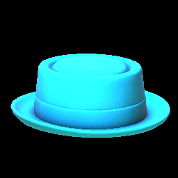 blue pork pie hat