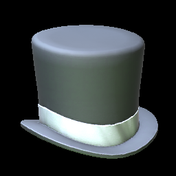 white top hat