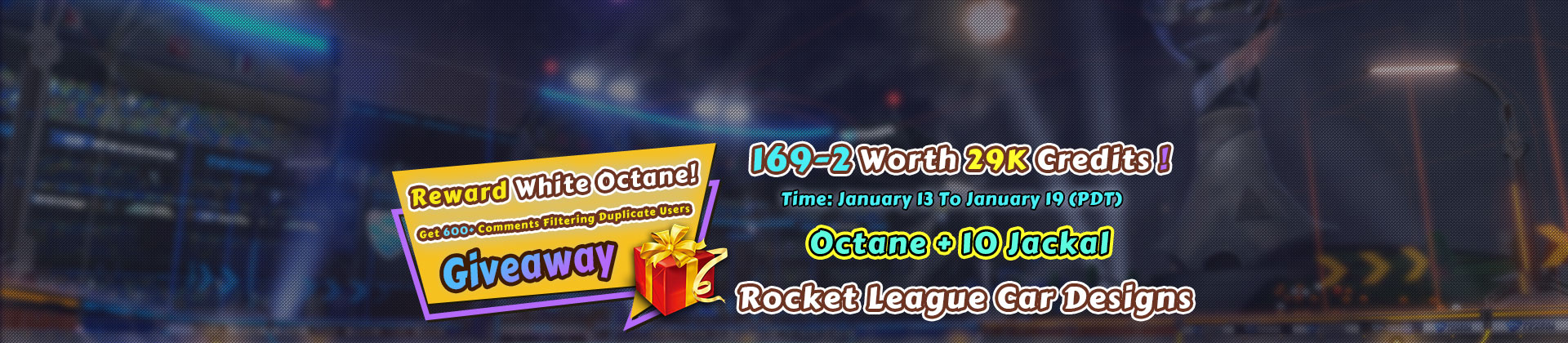 Rocket League Items Giveaway 169-2
