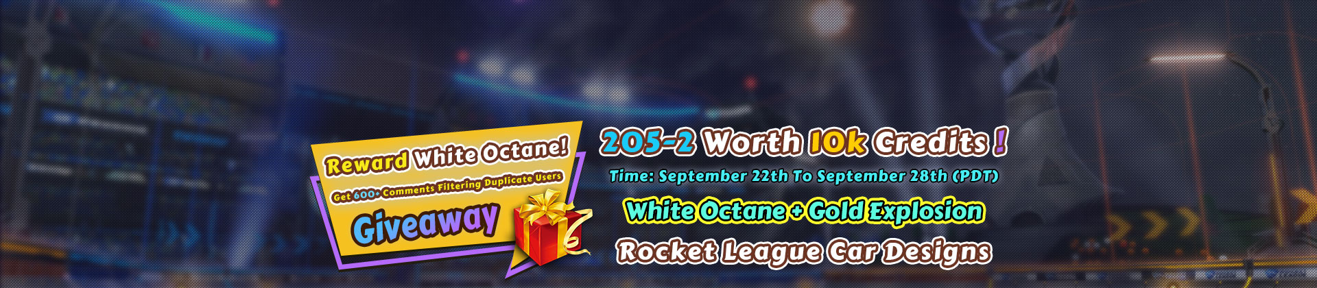 Rocket League Items Giveaway 205-2