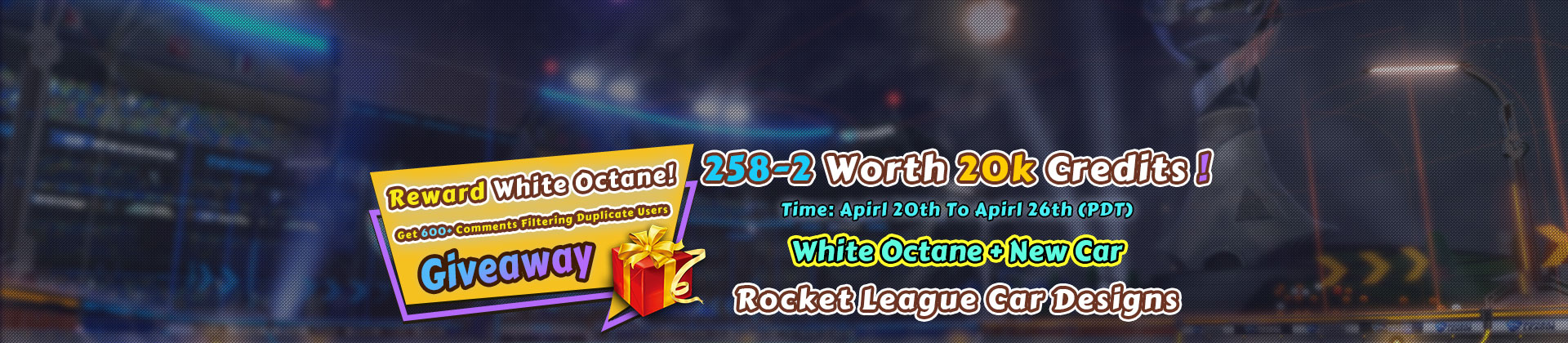 Rocket League Items Giveaway 258-2