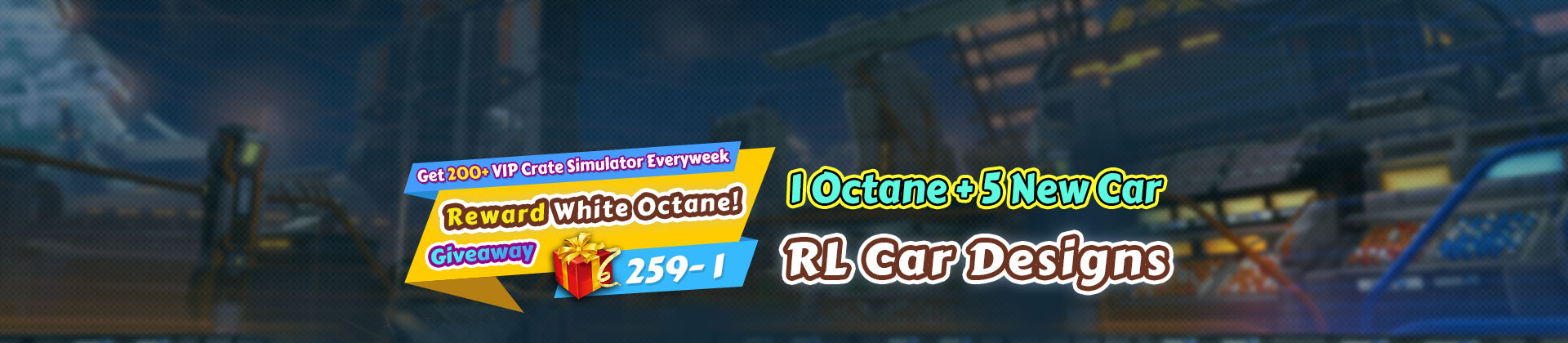 Rocket League Items Giveaway 259-1