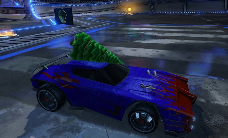 Rocket League Frosty Fest New Items - Toppers - Fallen Tree