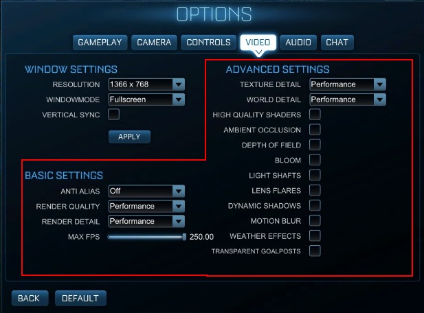 Rocket League FPS  Guide - How To Increase FPS In Rocket League 2