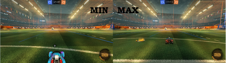 Rocket League Camera Settings - Camera Distance