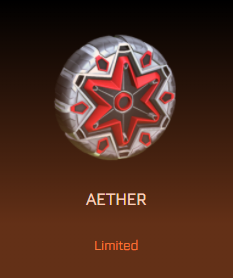 Rocket League Fan Rewards - RLCS Items - Wheels - Aether