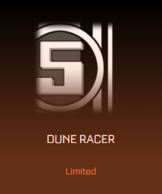 Rocket League Fan Rewards - RLCS Items - Decals - Dune Racer