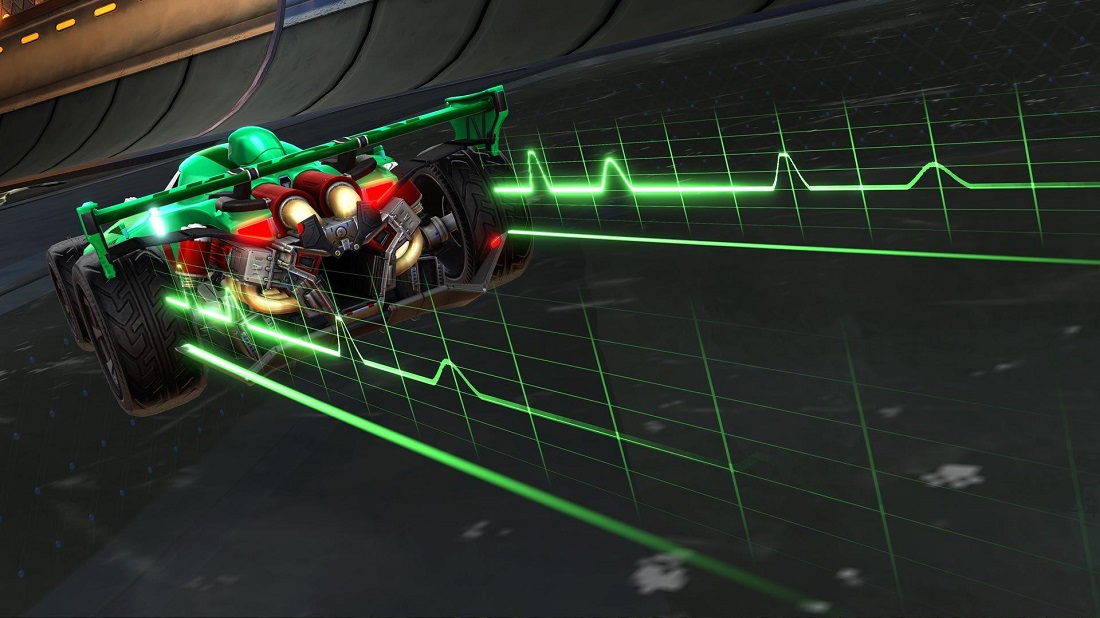 Rocket League Triumph Crate - Trail - EKG-OMG