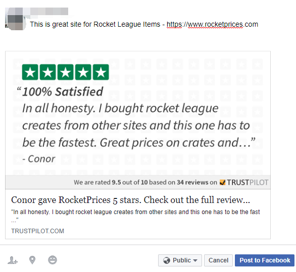 Rocketprices - reviews share