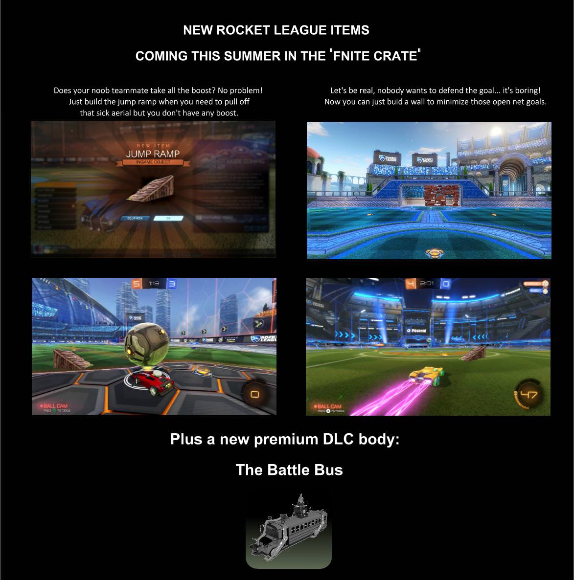 Rocket League Summer Update - New Crate, Items