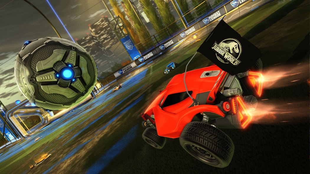 Rocket League Jurassic World Car Pack DLC - Jurassic World Flag