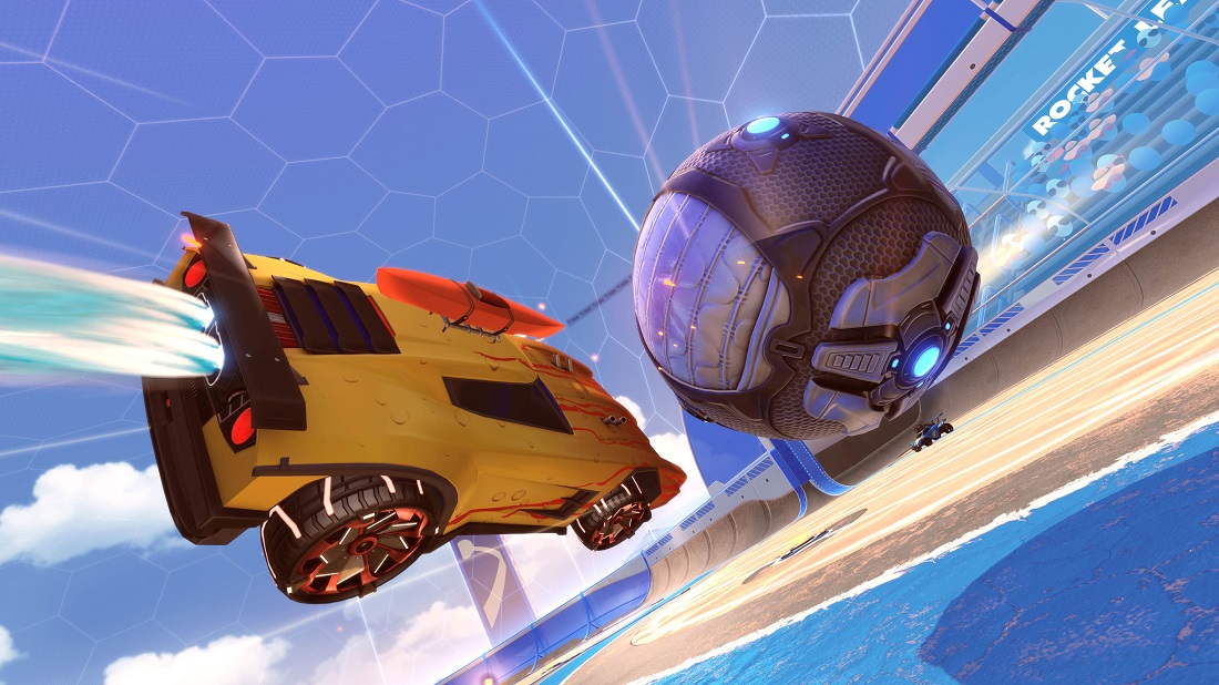 Rocket League Beach Blast Items 6 - trail