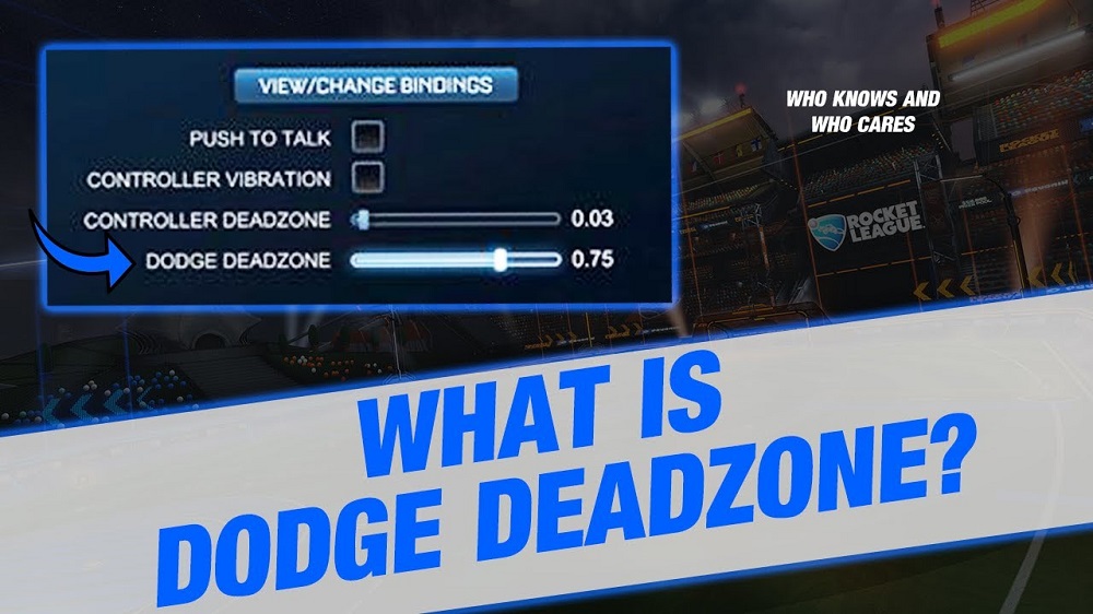 Rocket League Dodge Deadzone Setting