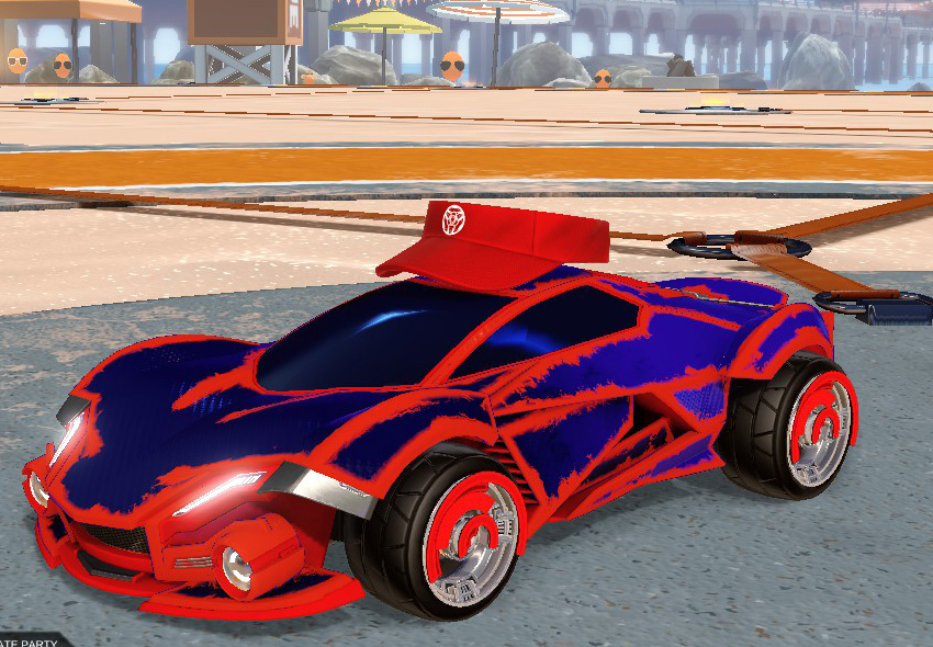 Rocket League Heatwave Car Designs - Werewolf