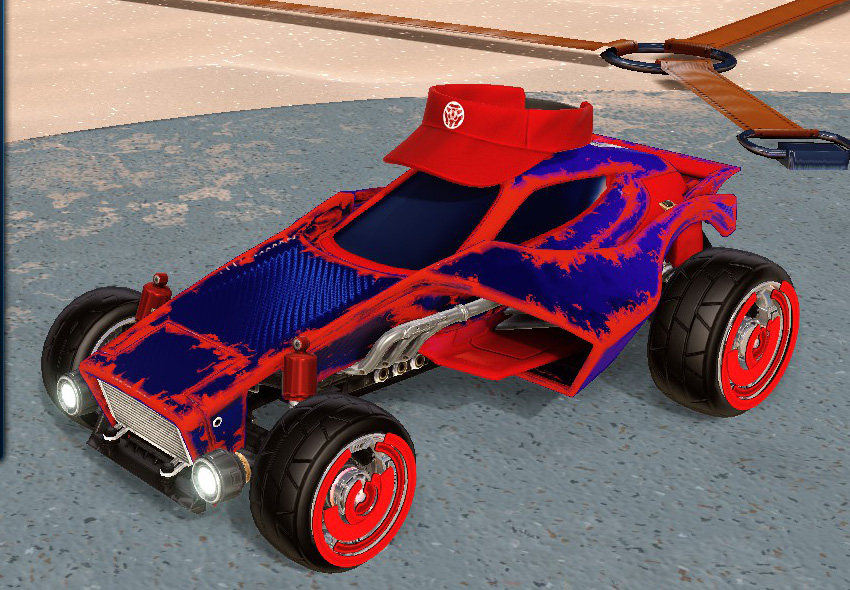 Rocket League Heatwave Car Designs - Venom