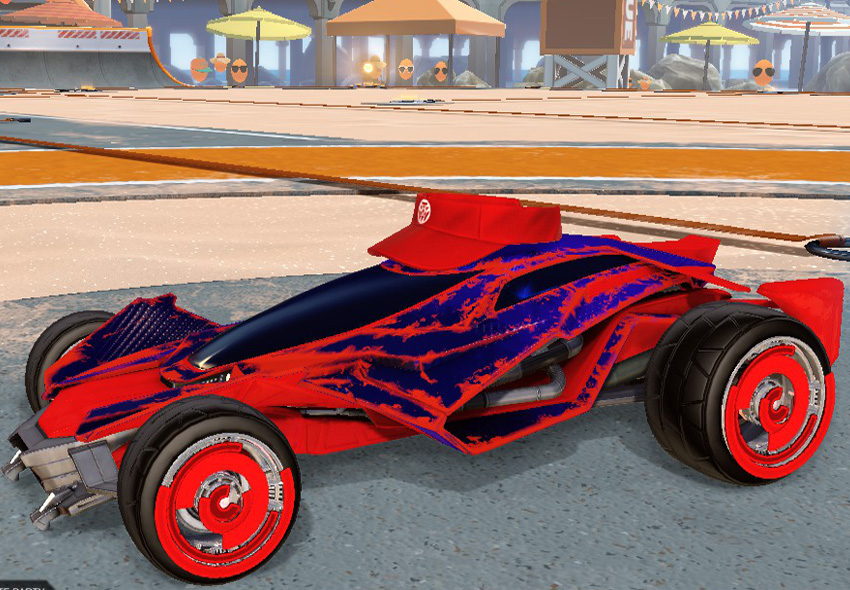 Rocket League Heatwave Car Designs - Mantis