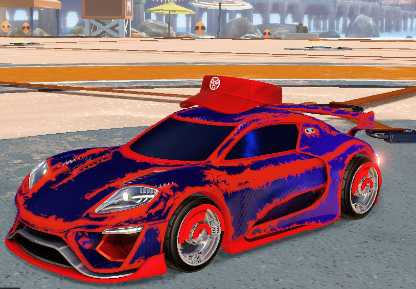 Rocket League Heatwave Car Designs - Jager 619 rs