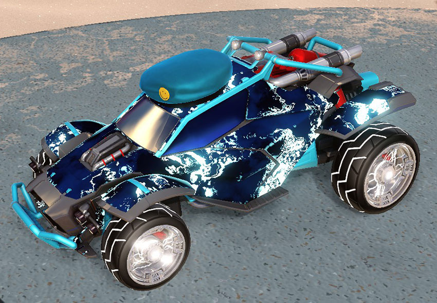 fire god rocket league car designs - 1