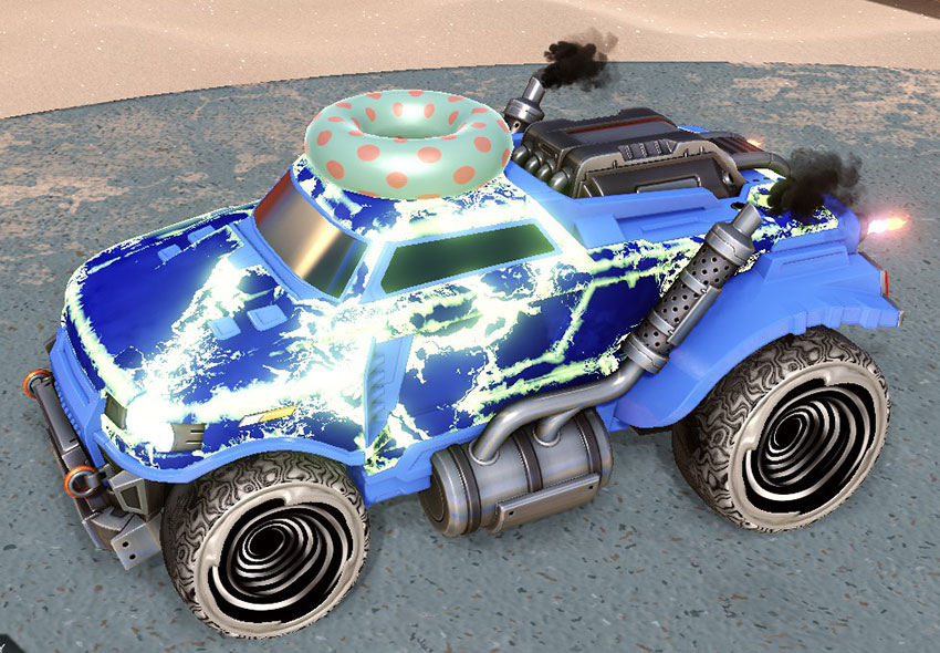 Fire God Rocket League Car Designs - 5