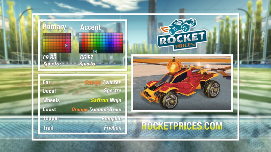 Rocket League Twinzer Designs 1