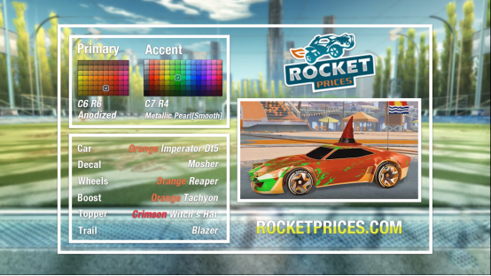 Top Four Rocket League Car Designs 4