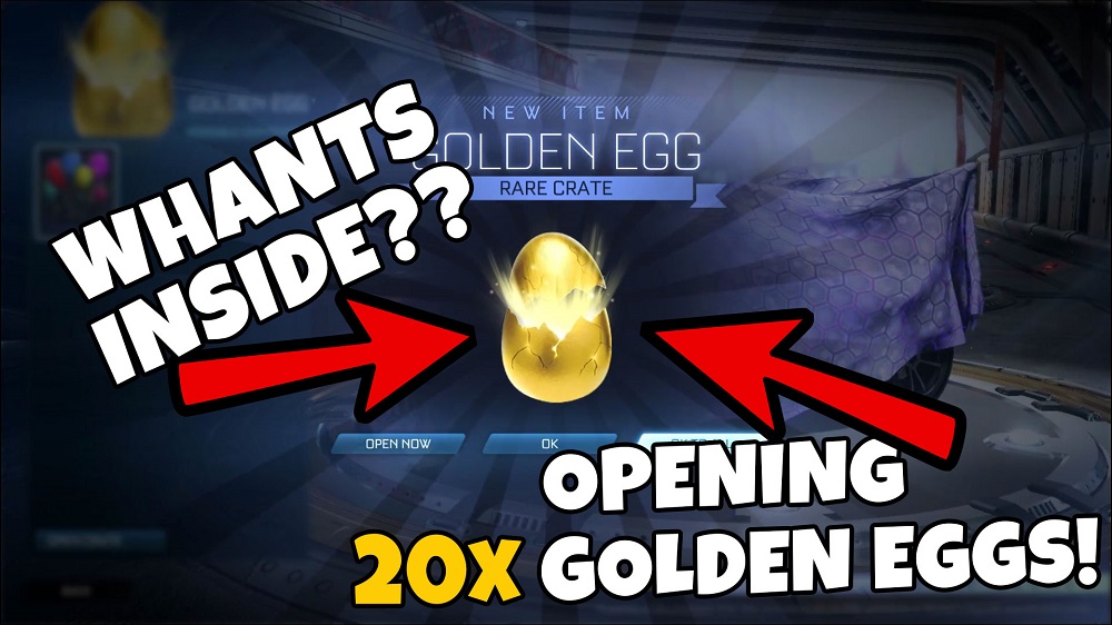 Rocket League Golden Eggs Opening