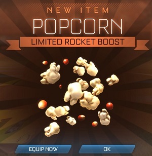 Rocket League Free Items Code - Popcorn 