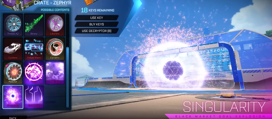 Singularity rocket shop league price ps4