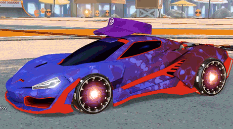 Rocket League Black Market Decals On Cyclone - Bubby 