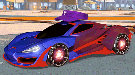 Rocket League Black Market Decals On Cyclone -Mainframe