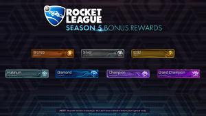 Rocket League Season 5 Bonus Reward - Player Banners