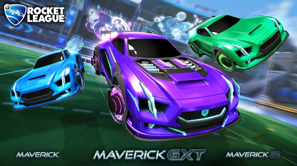 Rocket League Rocket Pass 1 Premium Rewards - Maverick GXT