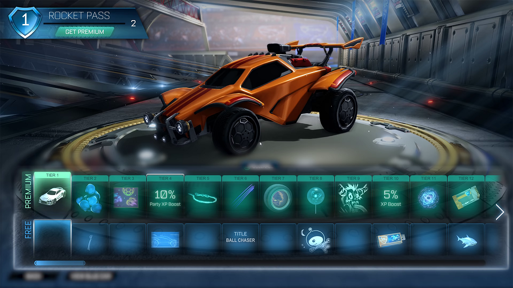 Rocket League Rocket Pass Unlock Tiers Time