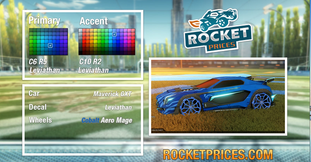 Rocket League Cobalt Maverick GXT