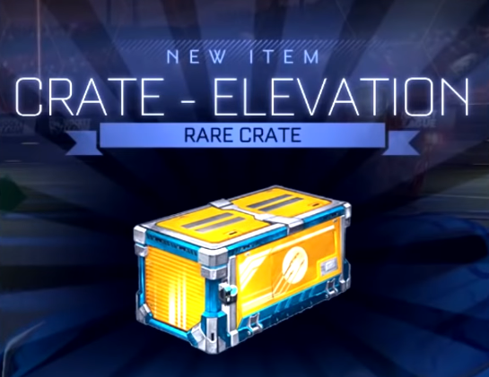 Rocket League Elevation Crate