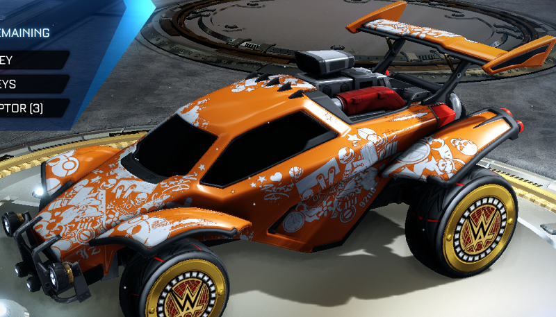 Rocket League Elevation Crate - Rare Decal Octane Sticker Bomb