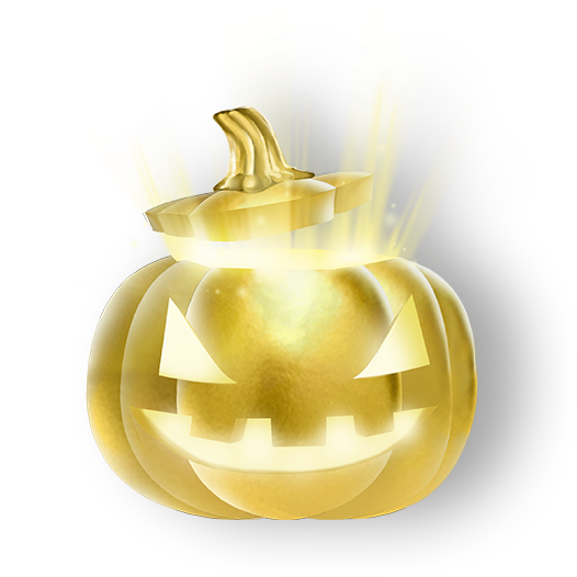 Rocket League Haunted Hallows 2018 - Golden Pumpkins