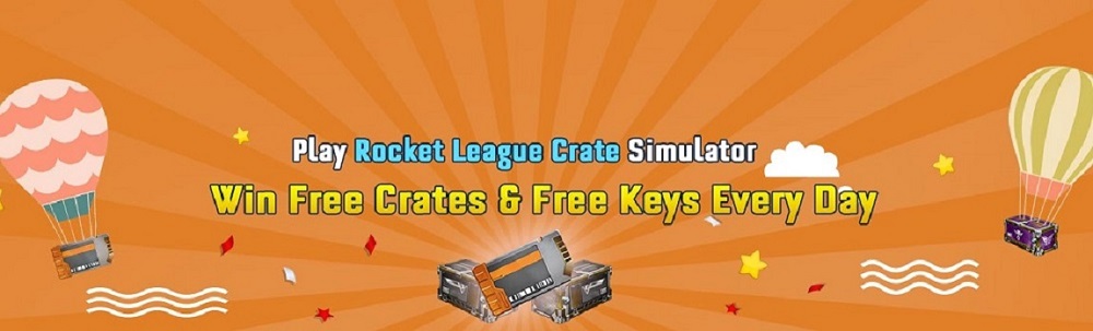 Play Free Rocket League Crate Open Simulator Win Free Keys & Crates