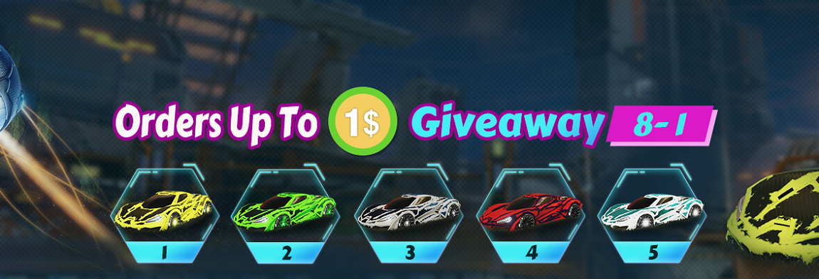 HUGE WEEKLY ROCKET LEAGUE GIVEAWAY 8-1 - ROCKETPRICES