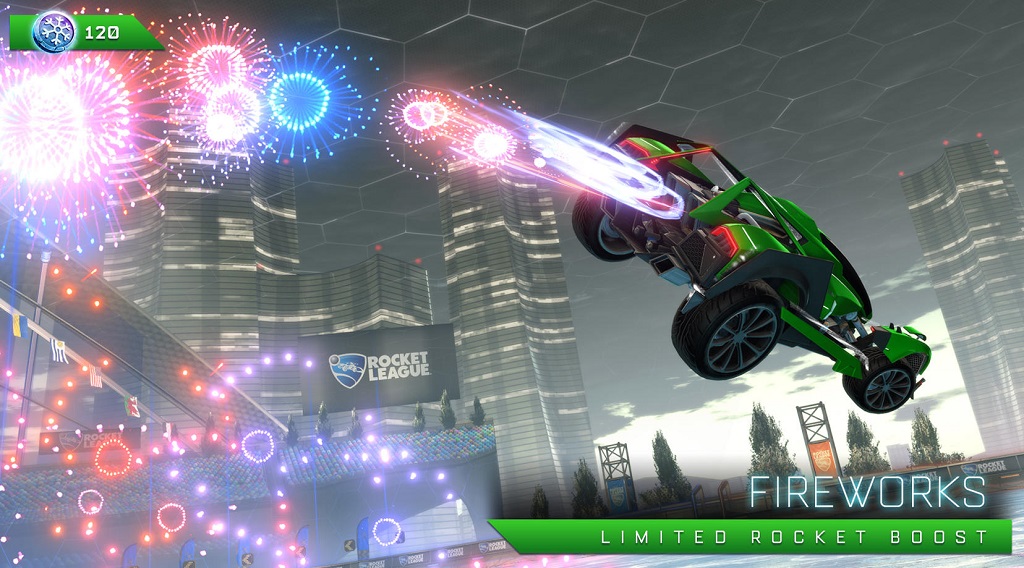 Rocket League Frosty Fest 2018 - Fireworks (Limited Rocket )