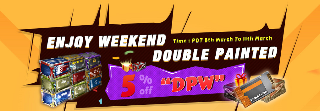 Enjoy Double Painted Weekend, Buy Rocket League Crates, Keys, Items With 5% Off