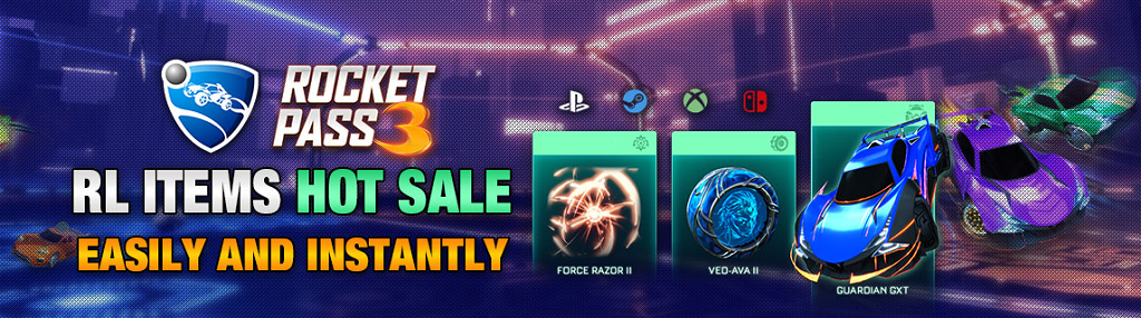 Fast To Buy Rocket League Rocket Pass 3 Items On RocketPrices