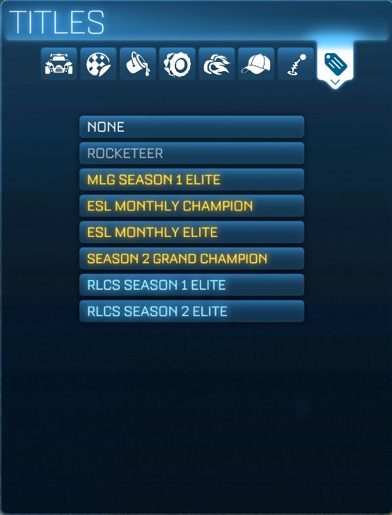 Rocket League Season 3 Tournament Winner