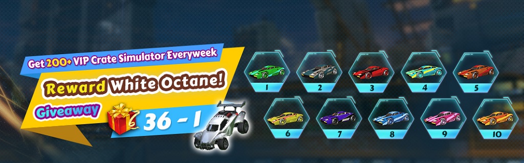 rocketprices 36-1 giveaway - rocket league painted breakout design