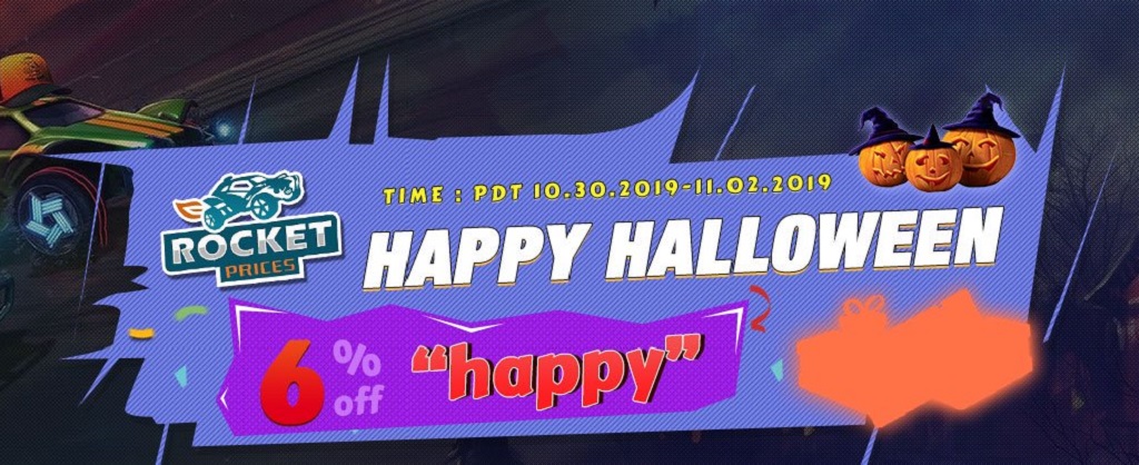 RocketPrices Halloween Promotion Coupon