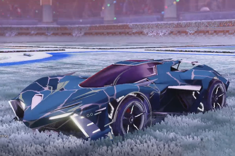 Rocket league Chikara GXT Grey design with FSL-B,Magma