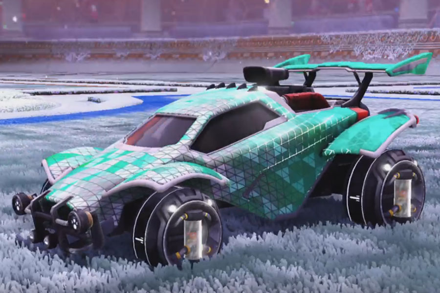 Rocket league Octane Grey design with Tube Tank,Trigon