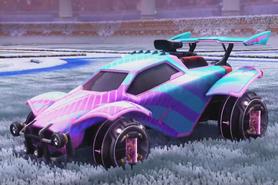 Rocket league Octane Pink design with Tube Tank,20XX